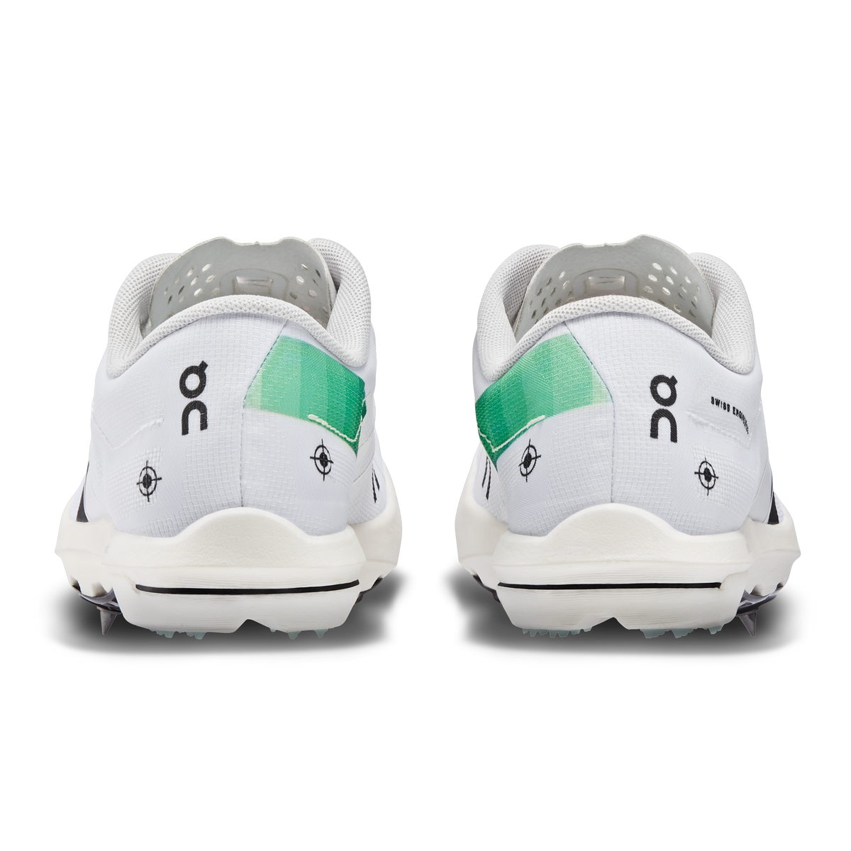 On Cloudspike 10000m Undyed-White & Mint Women - 5