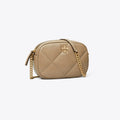 Tory Burch Kira Diamond Quilt Camera Bag - Taupe Oak