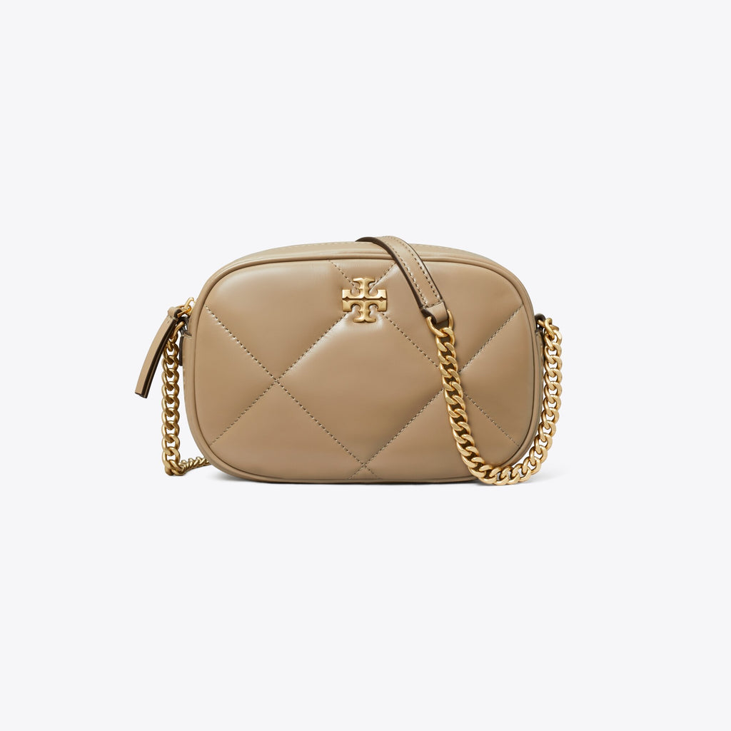 Tory Burch Kira Diamond Quilt Camera Bag - Taupe Oak - 3
