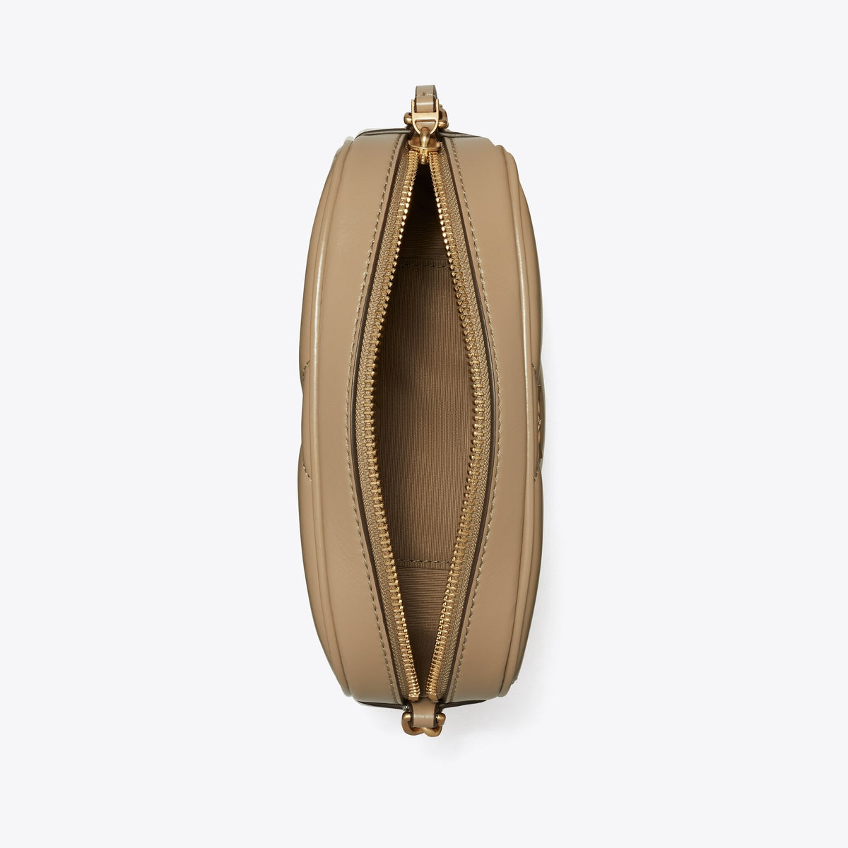 Tory Burch Kira Diamond Quilt Camera Bag - Taupe Oak - 5