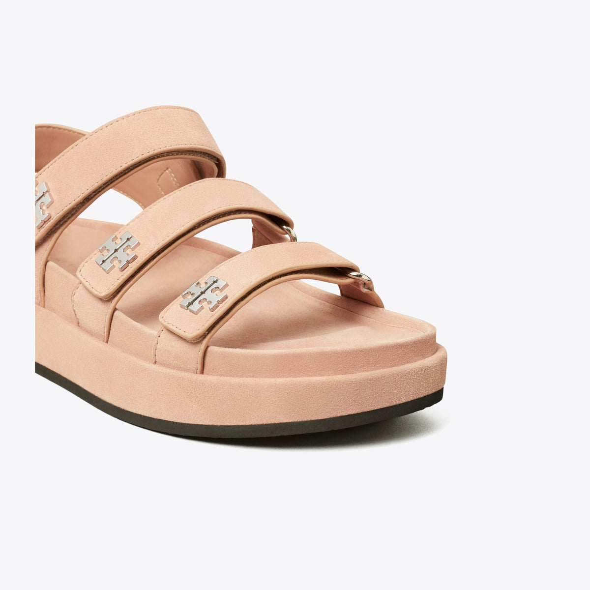 Tory Burch Kira Sport Triple-Strap Sandal - Malva / Silver - 3