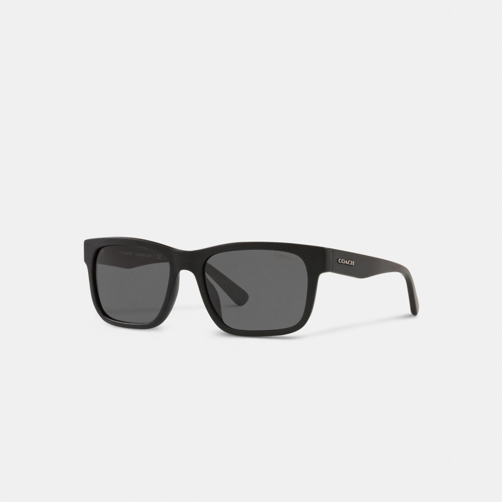 Coach Square Sunglasses - Matte Black