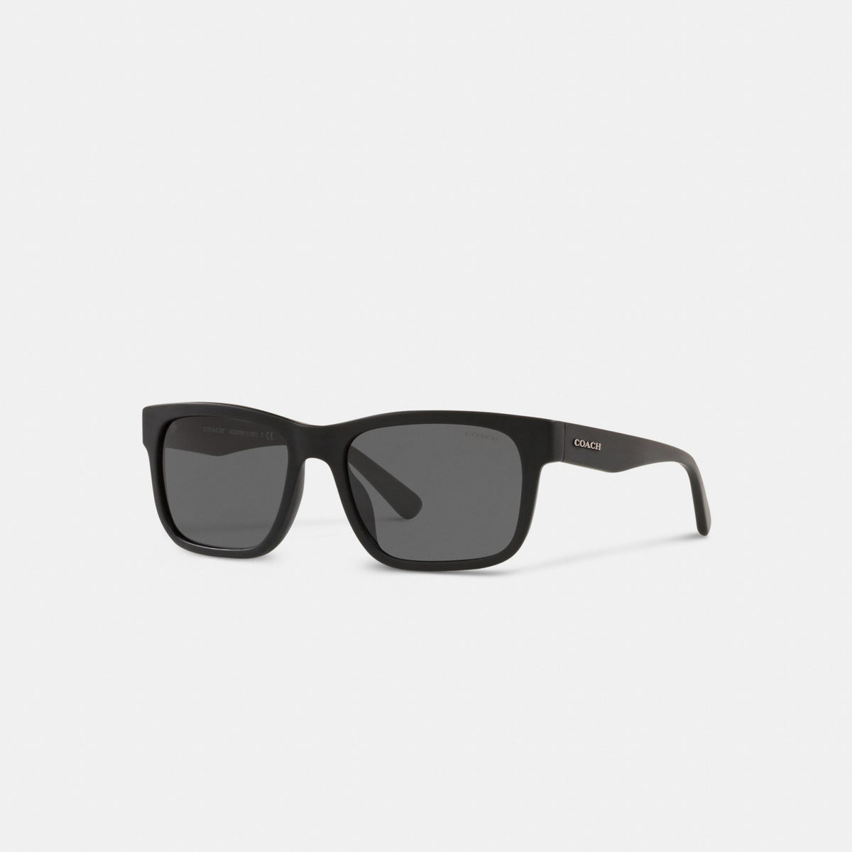 Coach Square Sunglasses - Matte Black