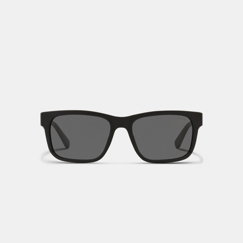 Coach Square Sunglasses - Matte Black