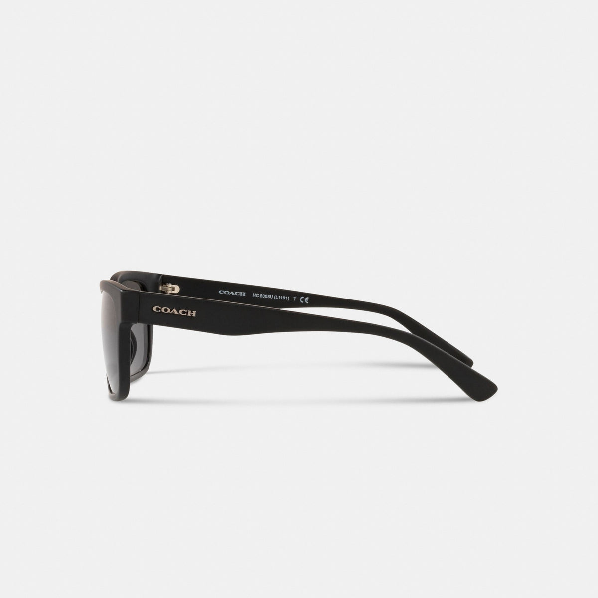 Coach Square Sunglasses - Matte Black