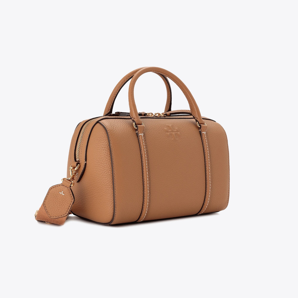 Tory Burch Leather Satchel - Tiramisu