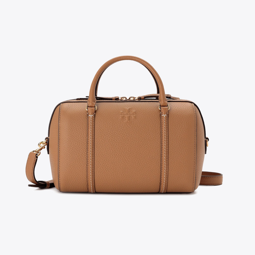 Tory Burch Leather Satchel - Tiramisu - 3