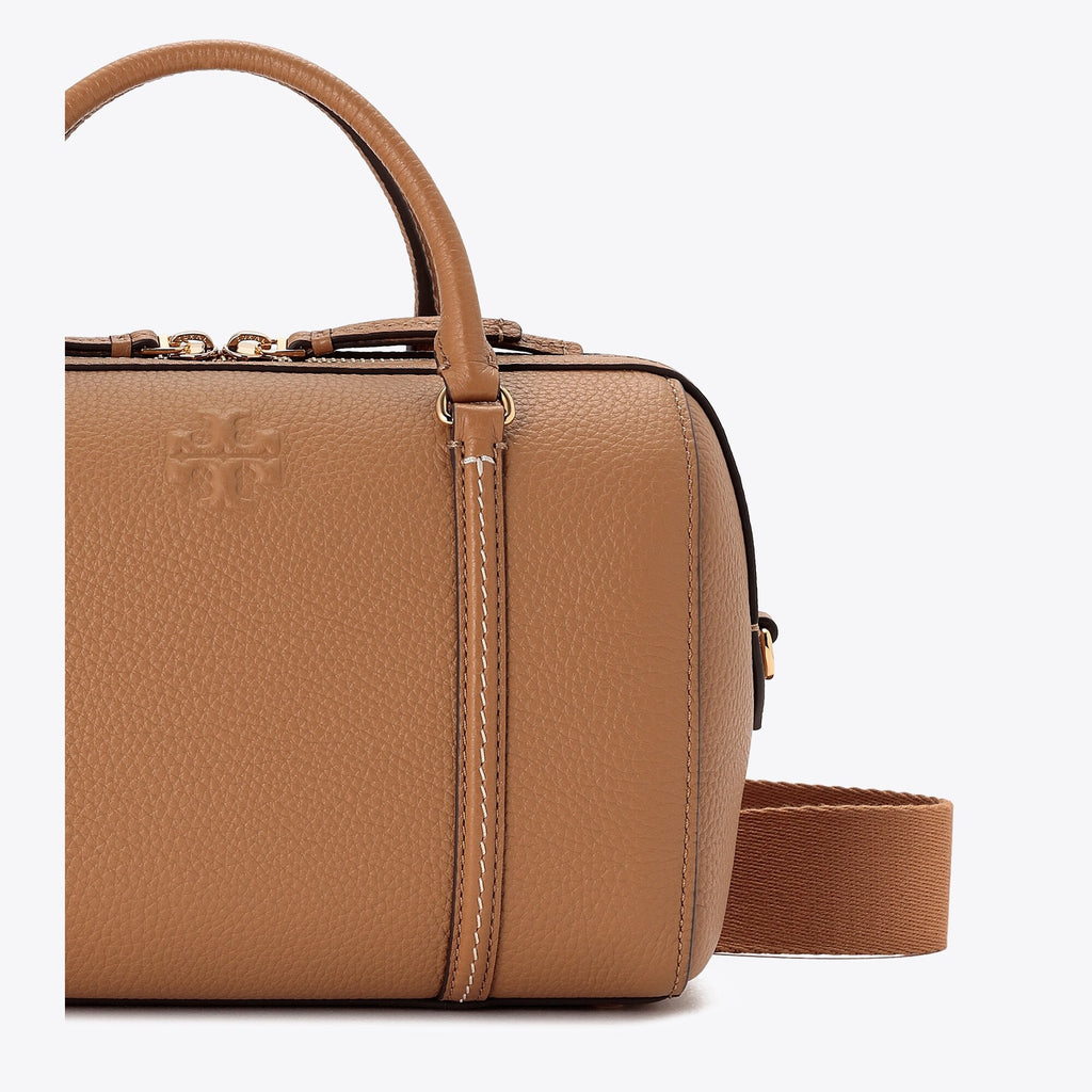 Tory Burch Leather Satchel - Tiramisu - 4
