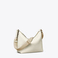 Tory Burch Leather Slouchy Crossbody - New Ivory