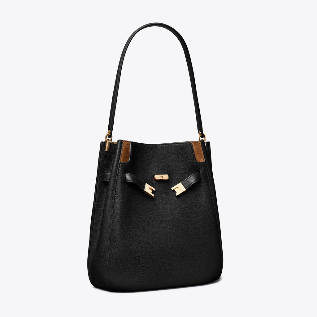 Tory Burch Lee Radziwill Bucket Bag - Black