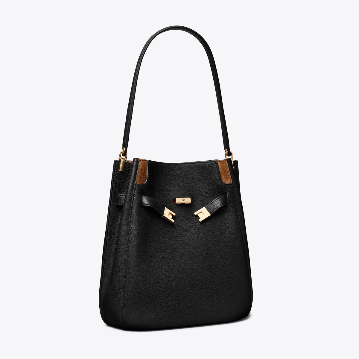 Tory Burch Lee Radziwill Bucket Bag - Black