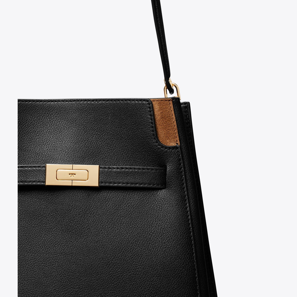 Tory Burch Lee Radziwill Bucket Bag - Black - 5