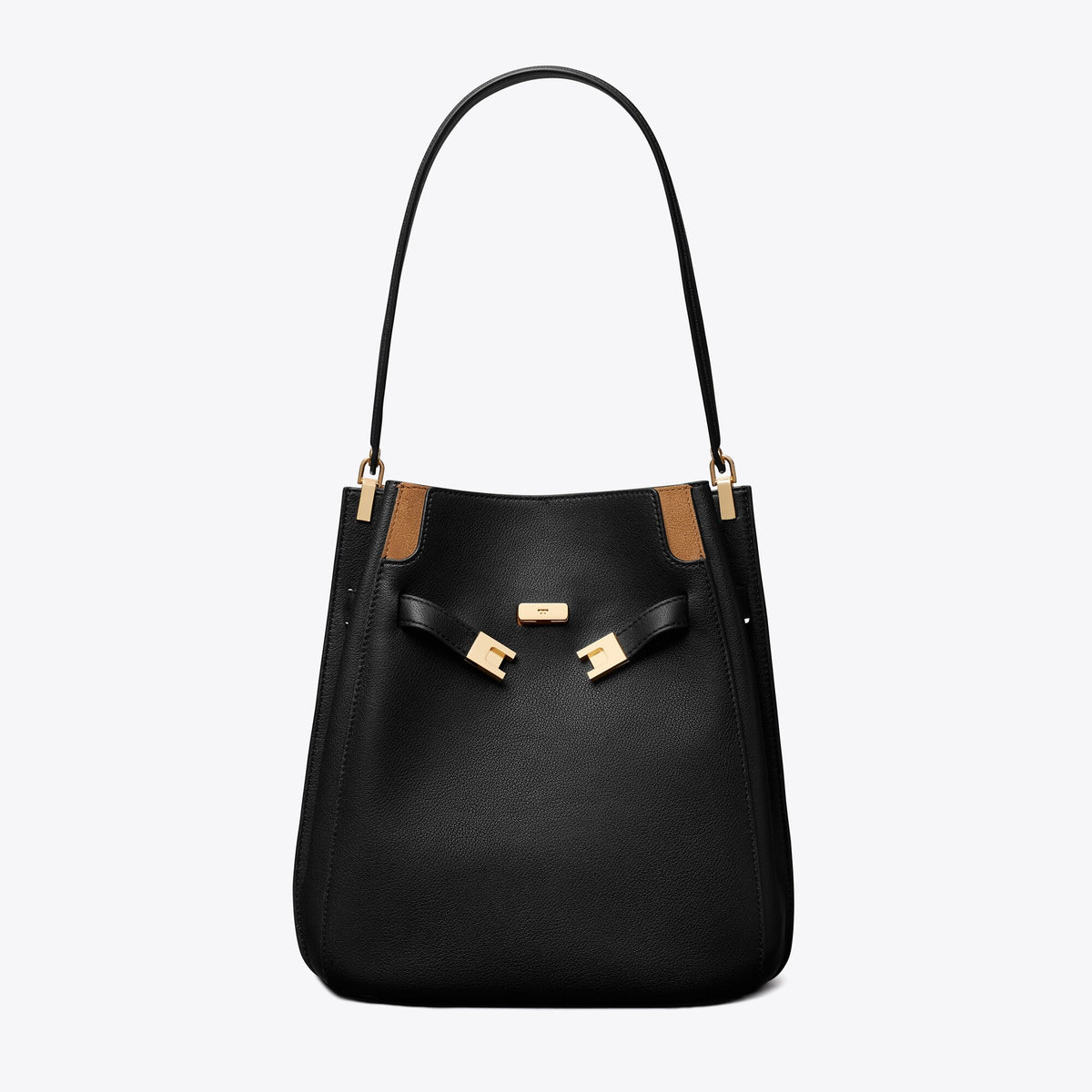 Tory Burch Lee Radziwill Bucket Bag - Black - 4