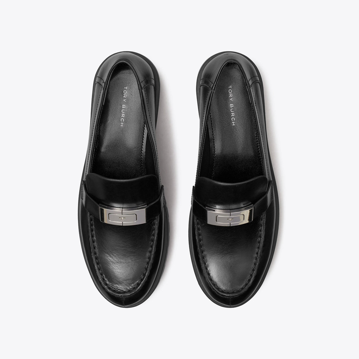 Tory Burch LeeLee Lug Loafer - Perfect Black - 4