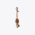 Tory Burch Lock And Key Bag Charm - Classic Cuoio