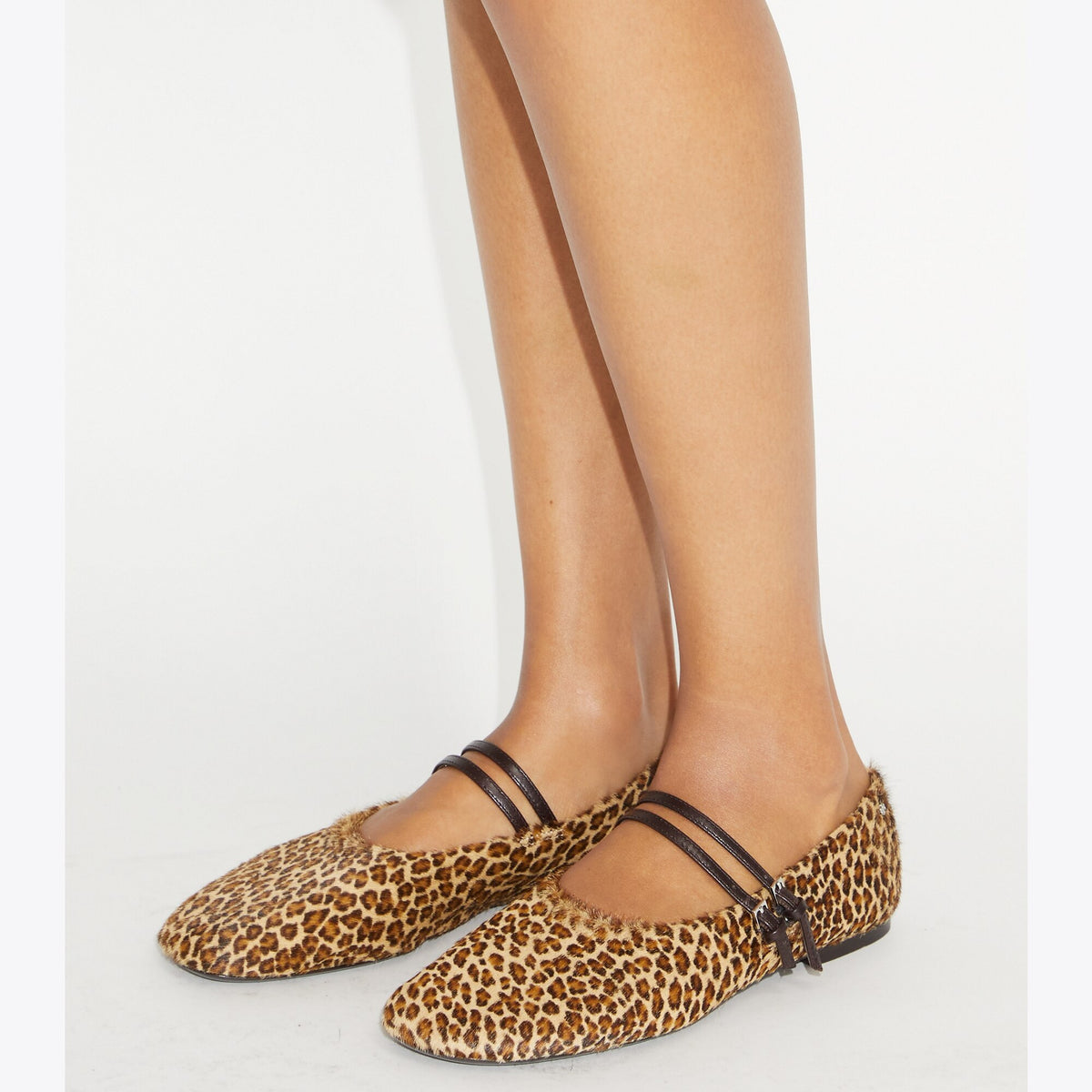 Tory Burch Mary Jane Two-Band Ballet - Leopard Multi - 2
