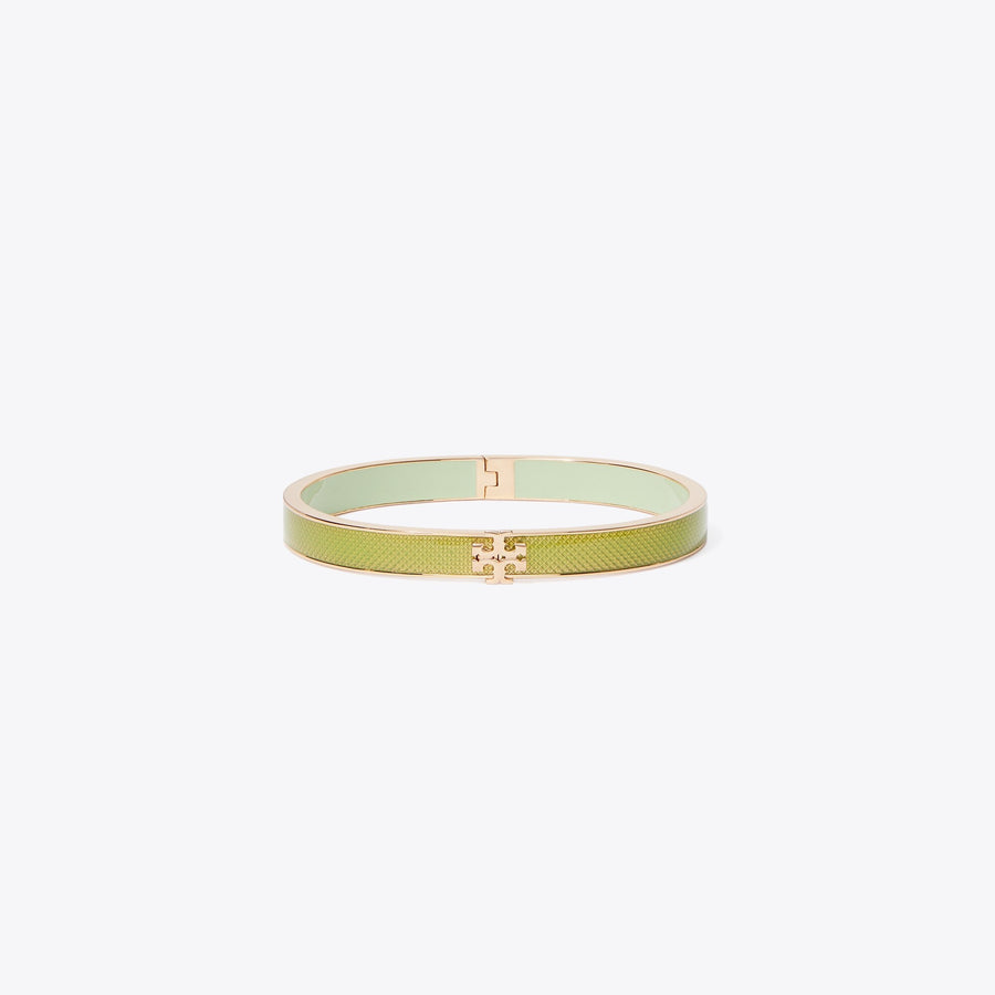 Tory Burch Medium Icon Guilloché Enamel Bracelet