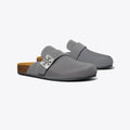 Tory Burch Mellow Mule - Charcoal Gray / Silver