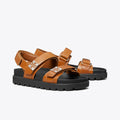 Tory Burch Mellow Sport Sandal - Cuoio / Perfect Black / Silver