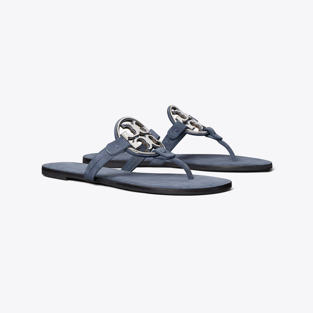 Tory Burch Metal Miller - Deep Wave / Silver