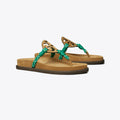 Tory Burch Miller Cloud Rope Sandal - Alce / Green Multi