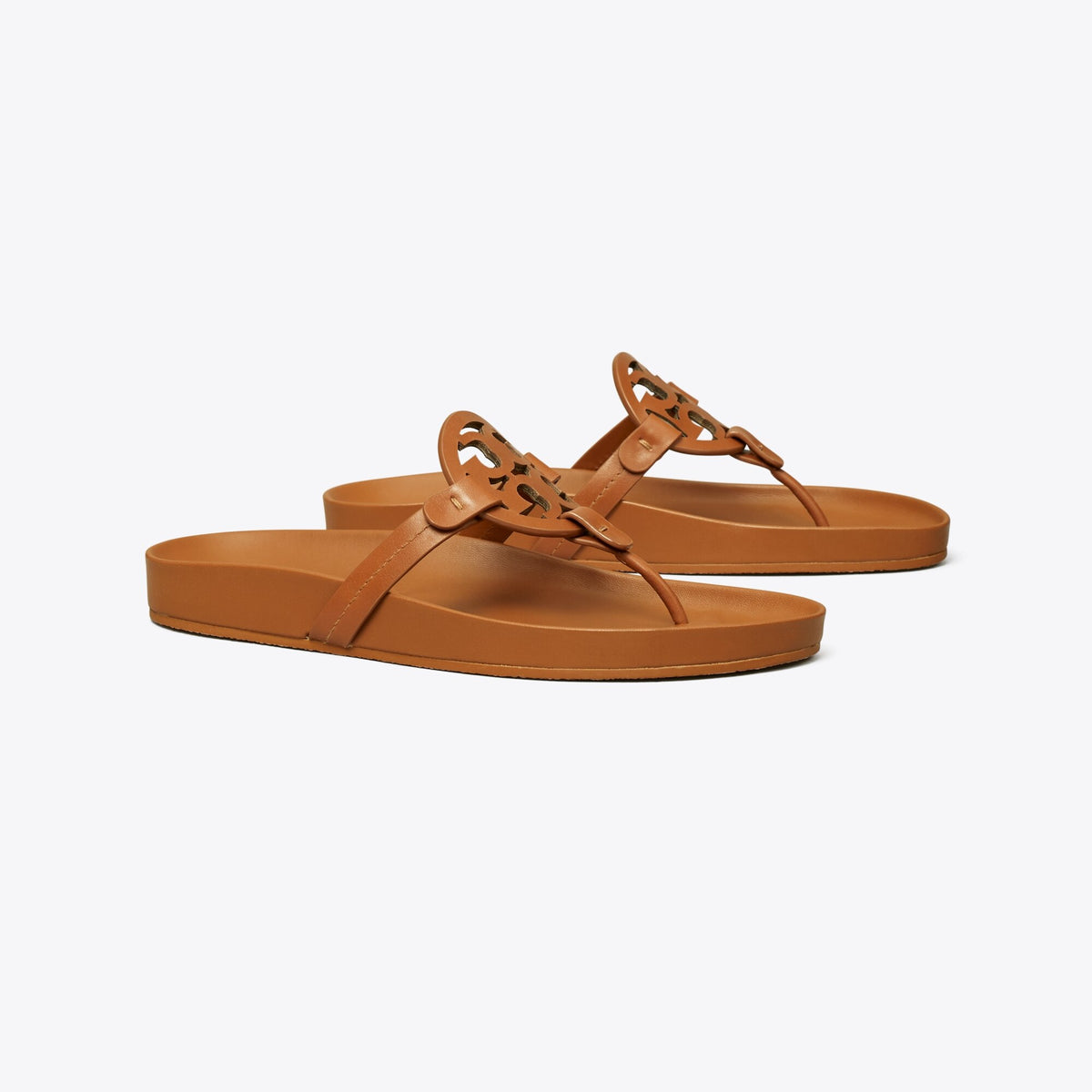 Tory Burch Miller Cloud Sandal - Bourbon Miele / Bourbon Miele