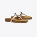 Tory Burch Miller Cloud Sandal - Spark Gold / Natural