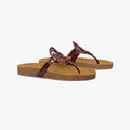 Tory Burch Miller Cloud Sandal - Plum / Natural