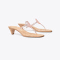 Tory Burch Miller Jelly Kitten Heel - Pink Quartz