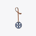 Tory Burch Miller Logo Bag Charm - Soft Blue