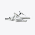 Tory Burch Miller Metallic Sandal - Platinum