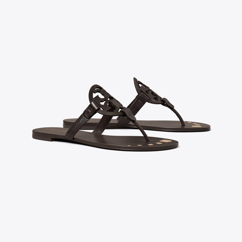 Tory Burch Miller Nail Polish Sandal - Cocoa