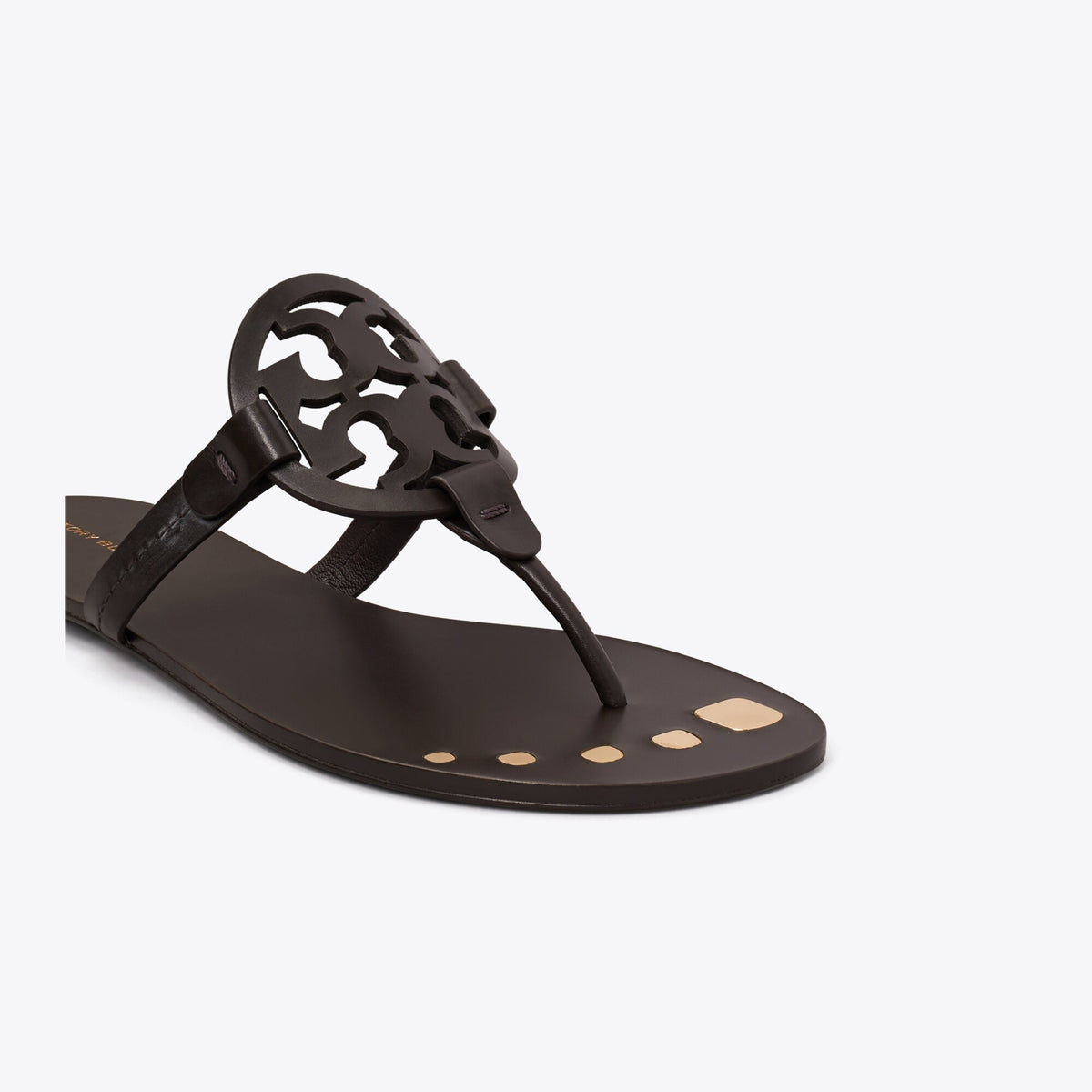 Tory Burch Miller Nail Polish Sandal - Cocoa - 4