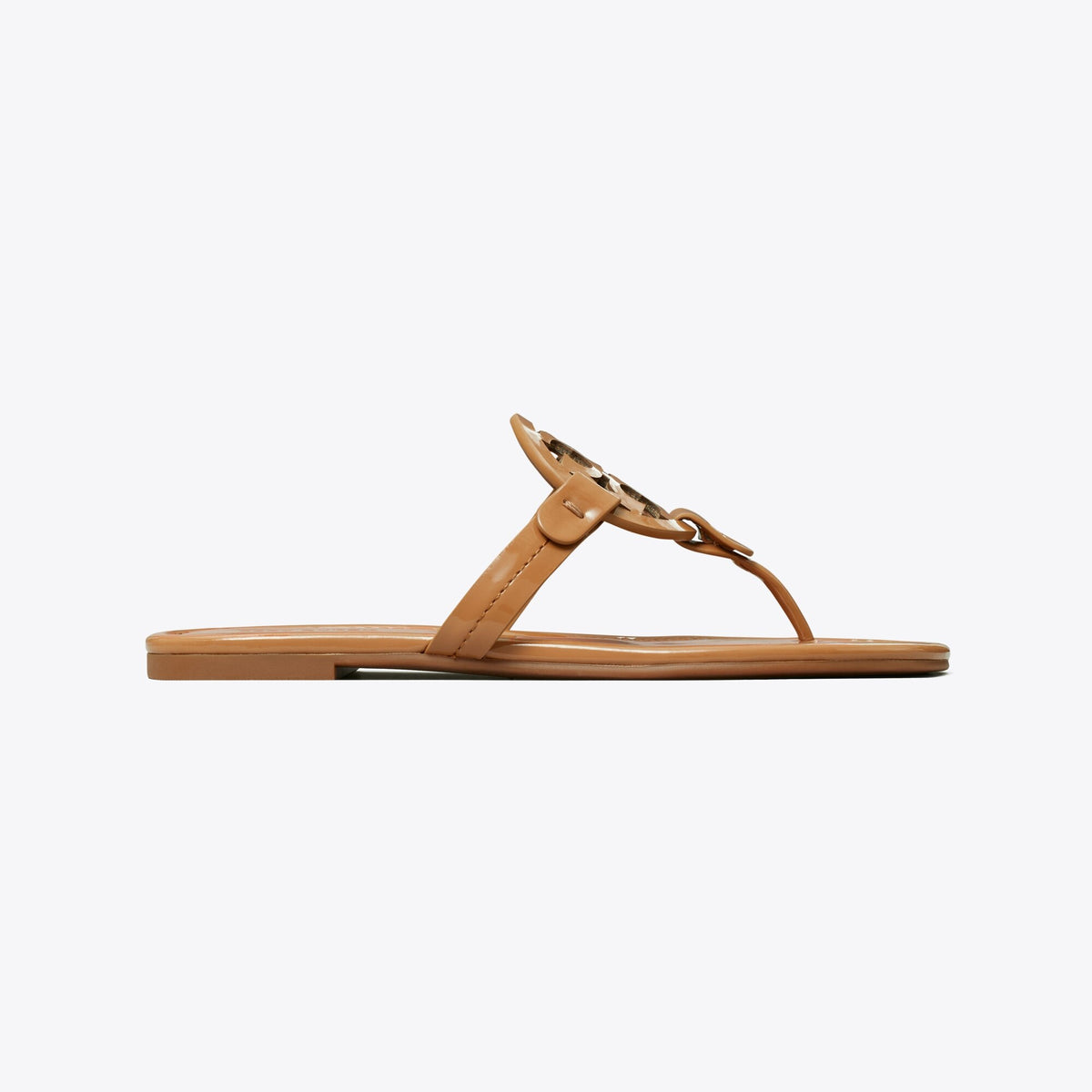 Tory Burch Miller Patent Sandal - Tan - 3