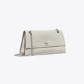 Tory Burch Mini Kira Turnlock Shoulder Bag - Dove Gray