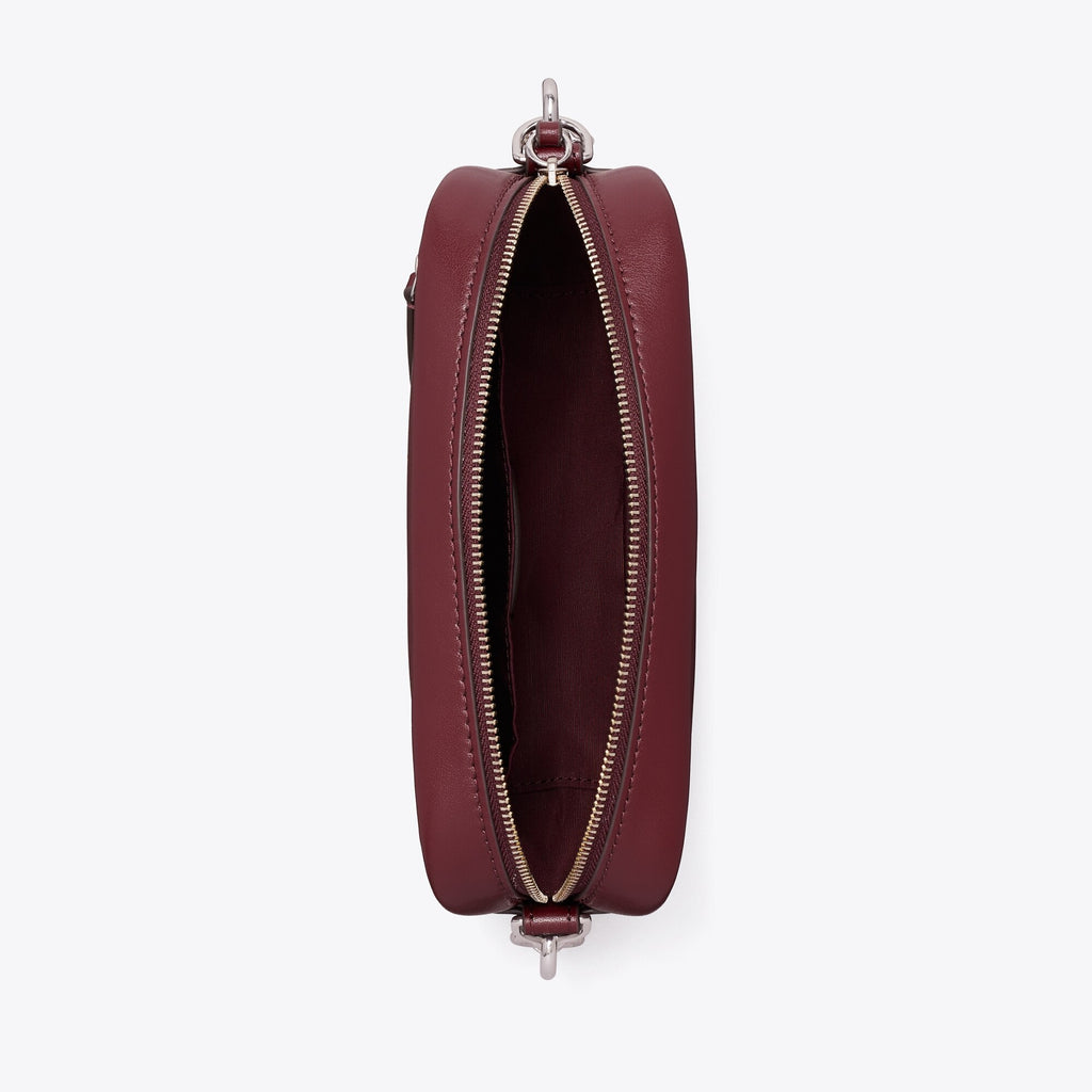 Tory Burch Mini Miller natuura™ Crossbody Bag - Merlot - 6