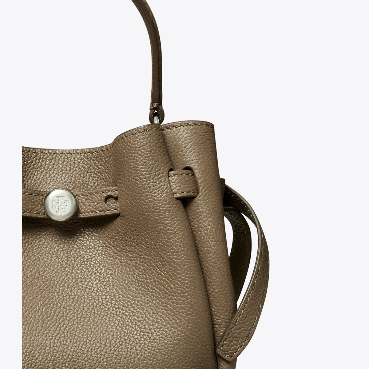 Tory Burch Mini Romy Bucket Bag - Wild Mushroom - 6