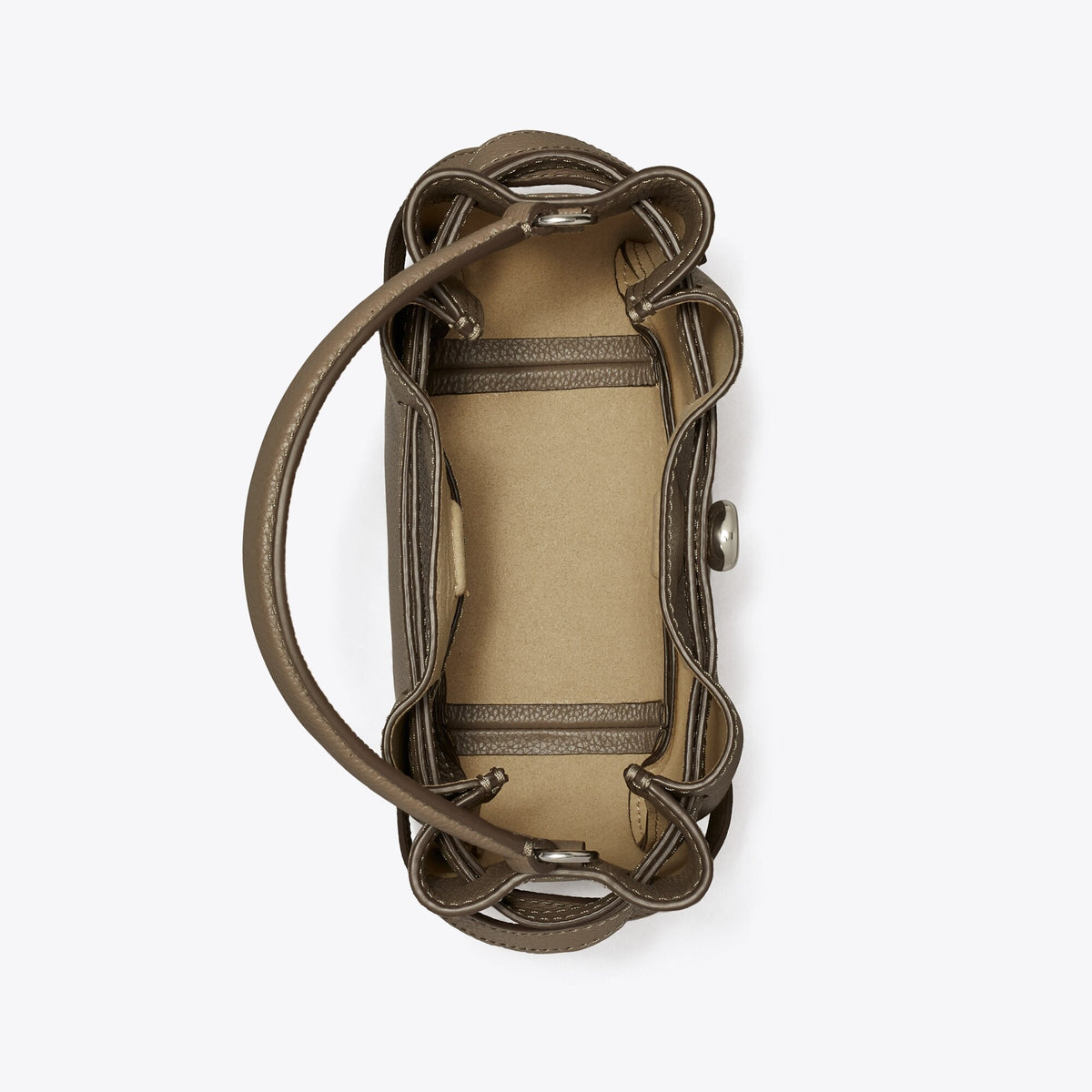 Tory Burch Mini Romy Bucket Bag - Wild Mushroom - 7