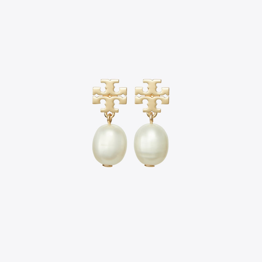 Tory Burch Moondance Pearl Drop Earrings
