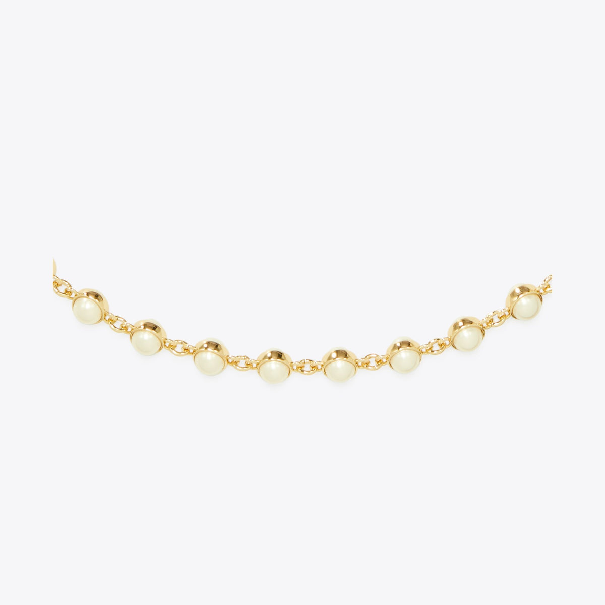 Tory Burch Moondance Pearl Necklace - Light Brass / Pearl - 2