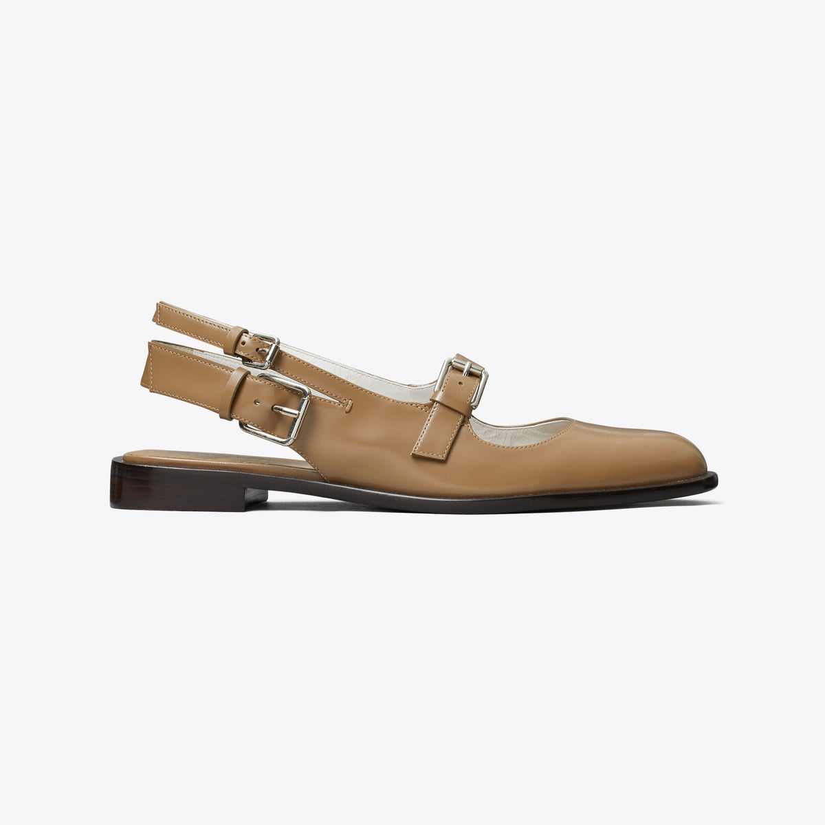 Tory Burch Multi-Buckle Mary Jane - Soft Acorn - 3