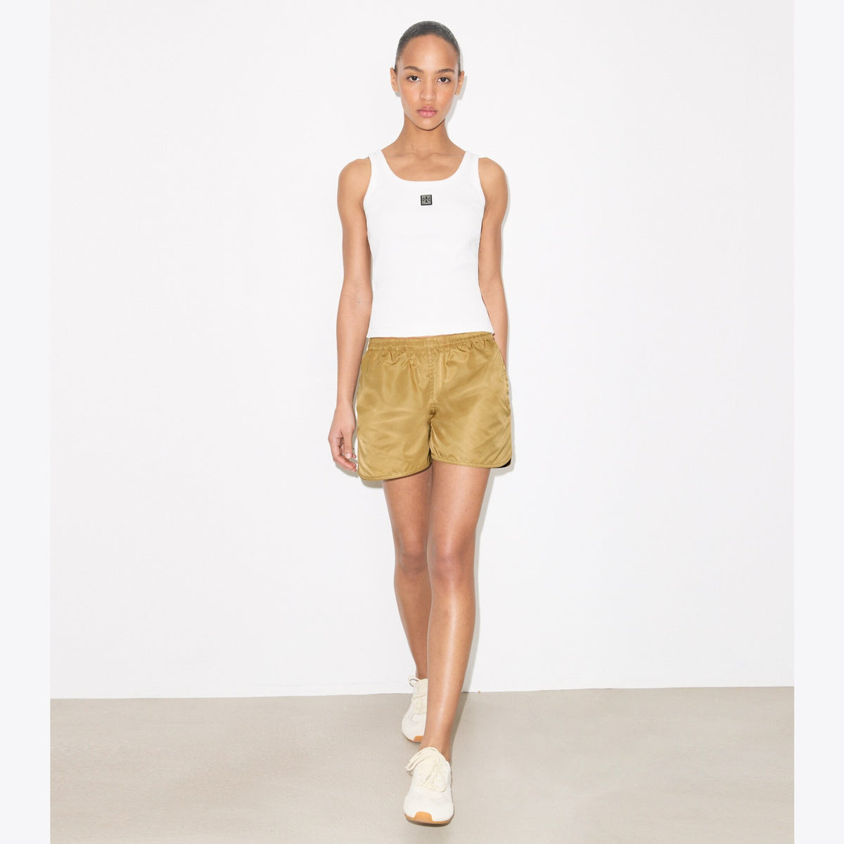 Tory Burch Nylon Shorts - Green - 2