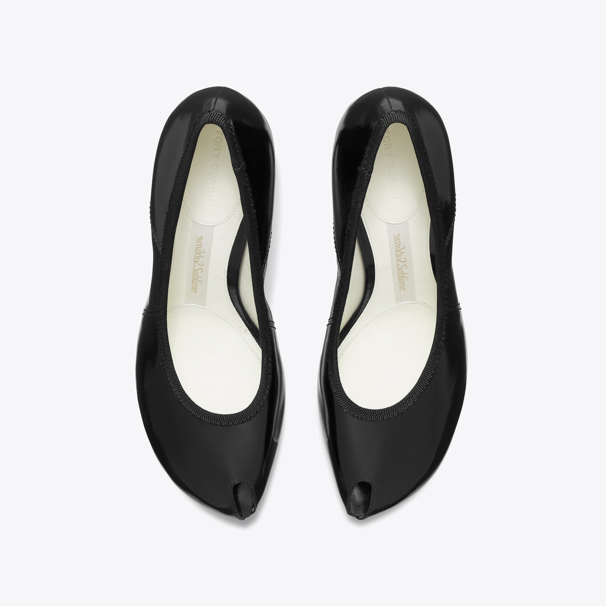 Tory Burch Peep-Toe Pump - Black - 4