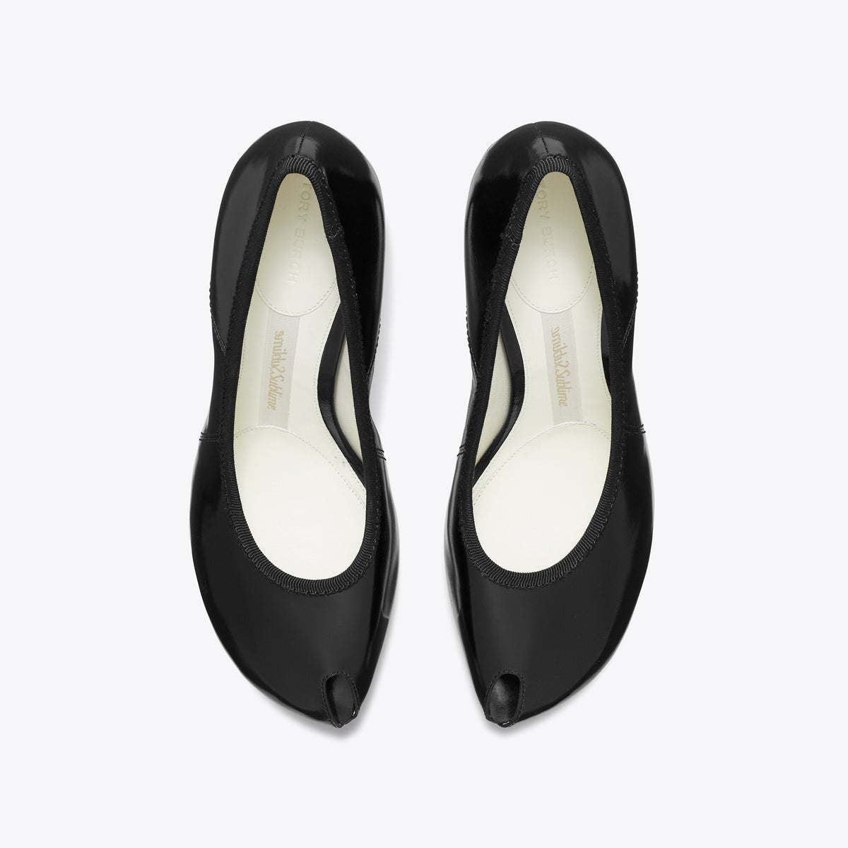 Tory Burch Peep-Toe Pump - Black - 4
