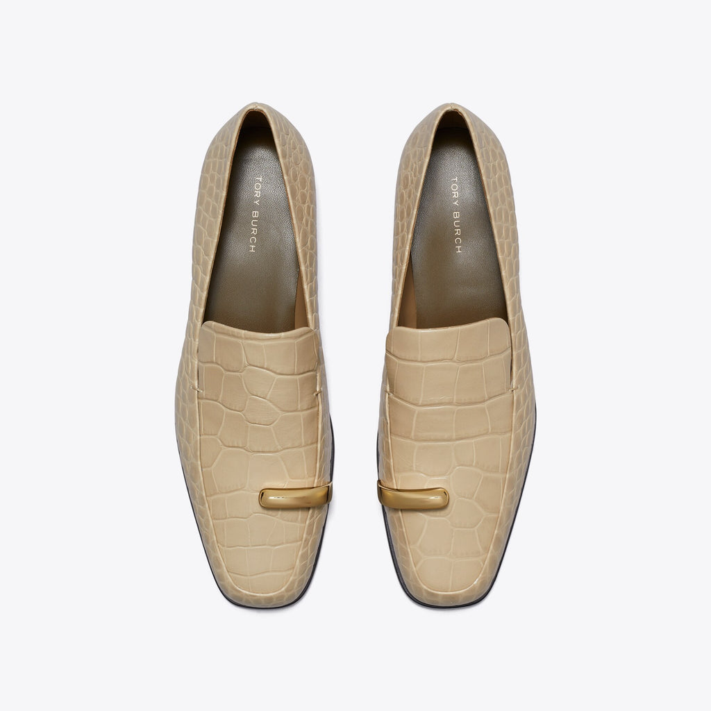 Tory Burch Pierced Loafer - Ginger Leaf / Gold - 4