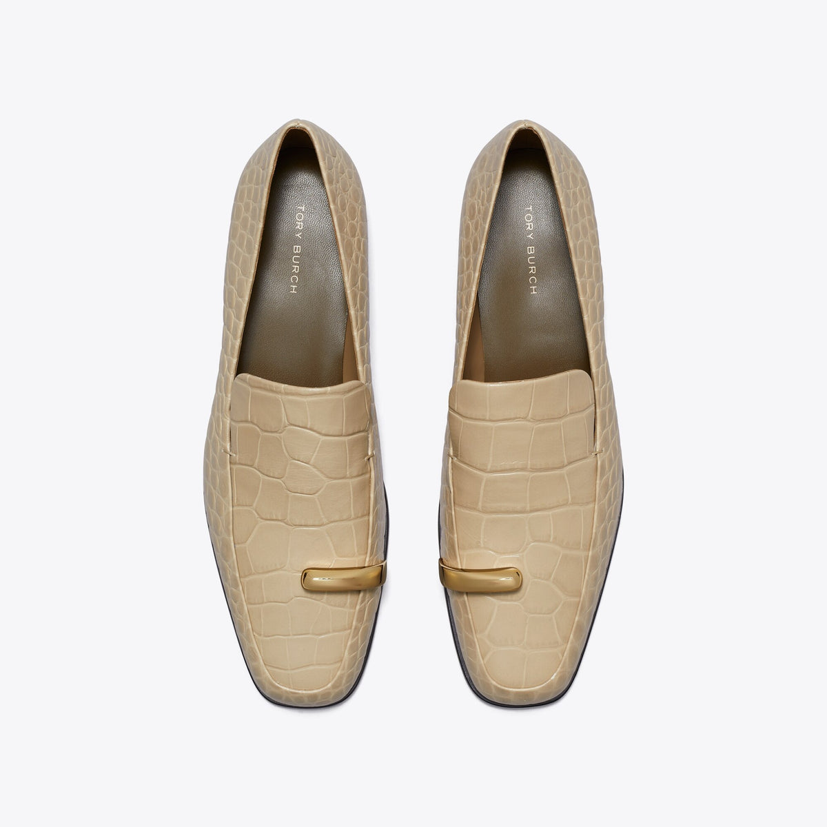 Tory Burch Pierced Loafer - Ginger Leaf / Gold - 4