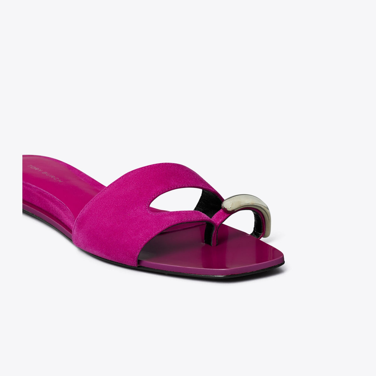 Tory Burch Pierced Slide - Fuschia Spark - 4