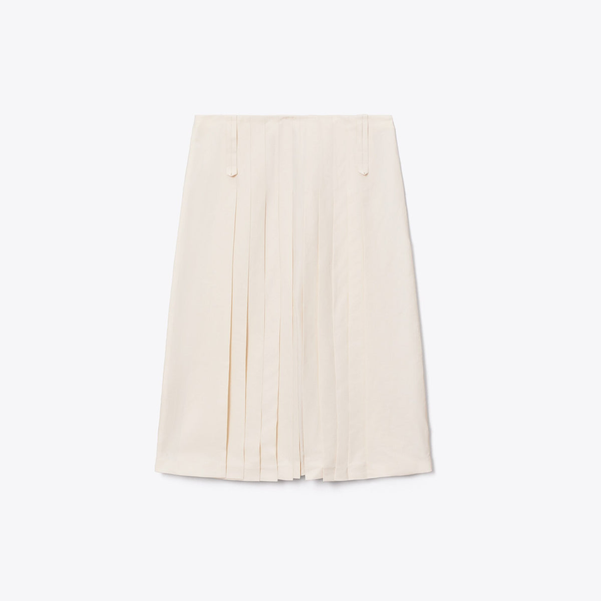 Tory Burch Pleated Skirt - Cream