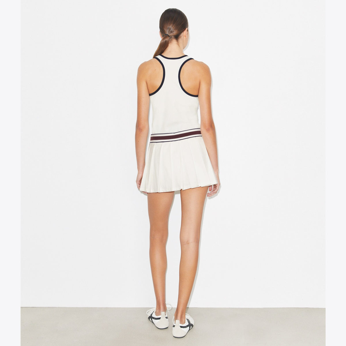 Tory Burch Pleated Tennis Skirt - Snow White - 3
