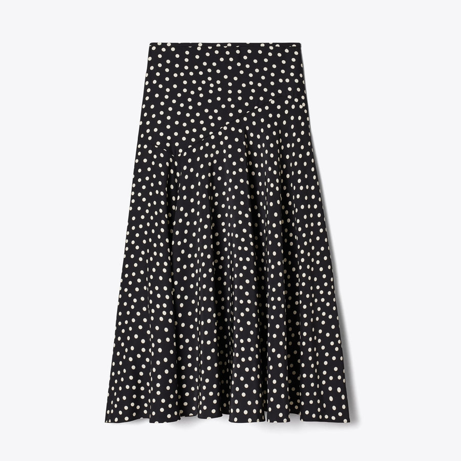 Tory Burch Printed Silk Skirt